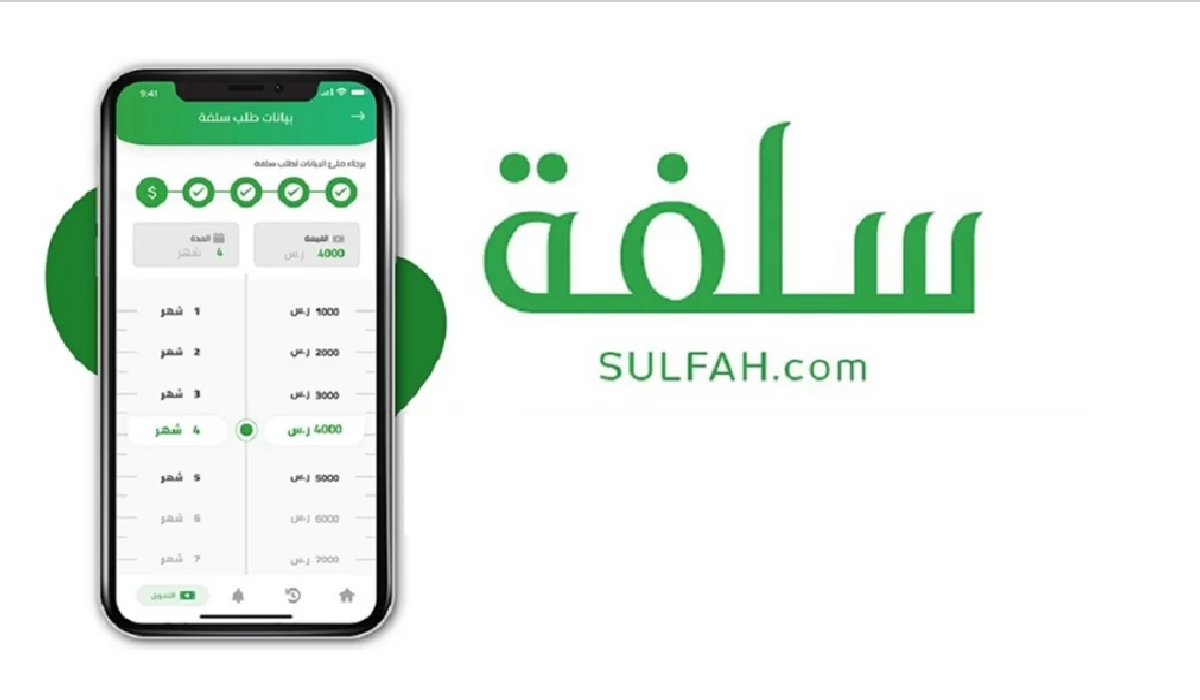 طريقة التقديم لطلب سلفة 5000 ريال سعودي إلكترونيا عبر منصة سلفة