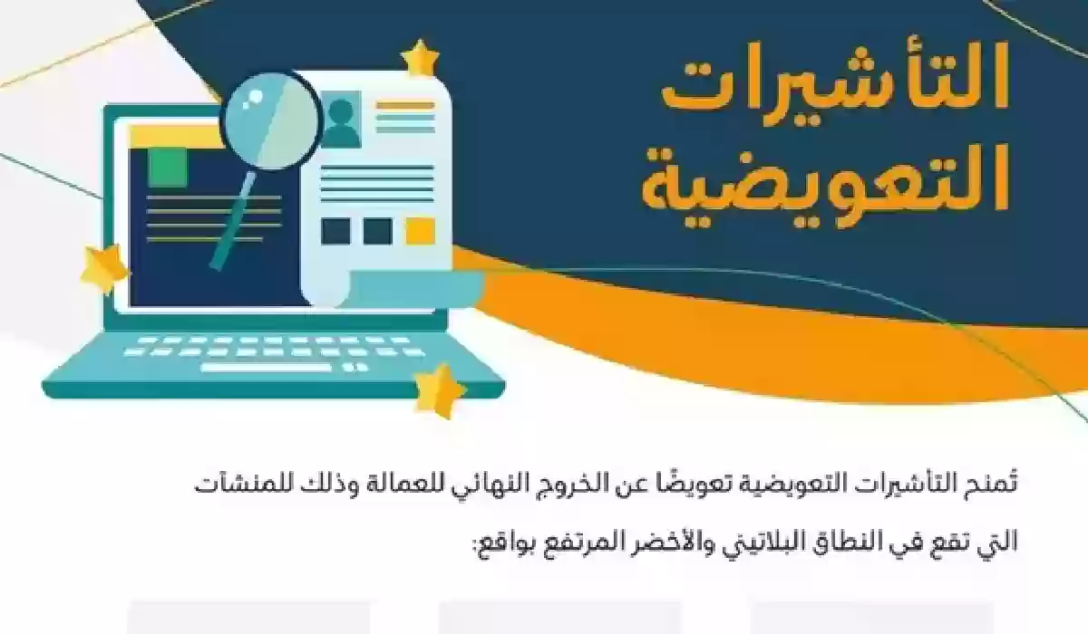 خدمة اليوم.. 5 خطوات للحصول على التأشيرات التعويضية.