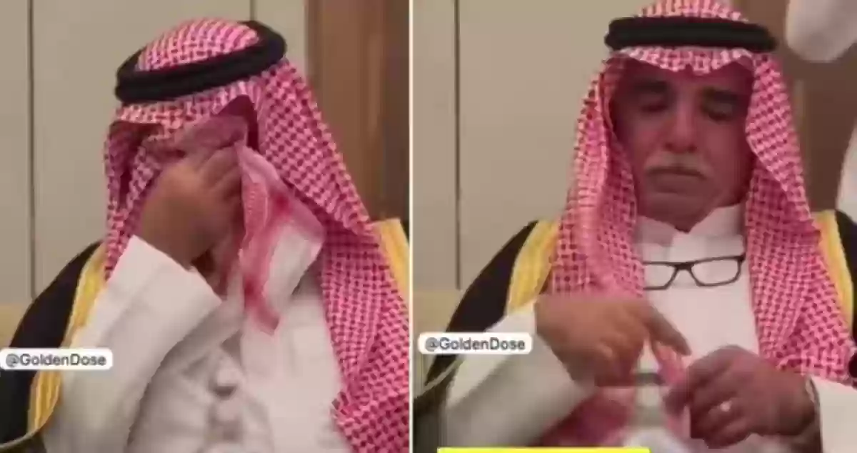 بكاء سعد الودعاني يلفت أنظار السعوديين