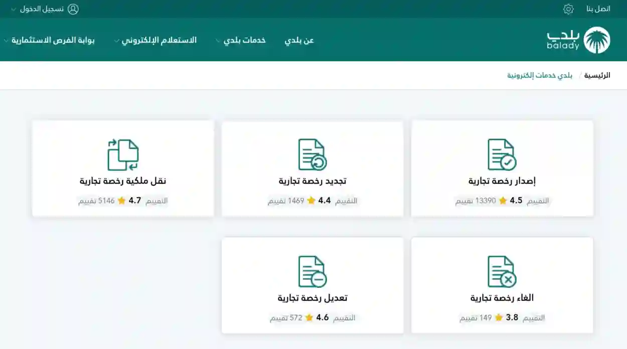 شروط إصدار رخصة البلدية إلكترونيًا