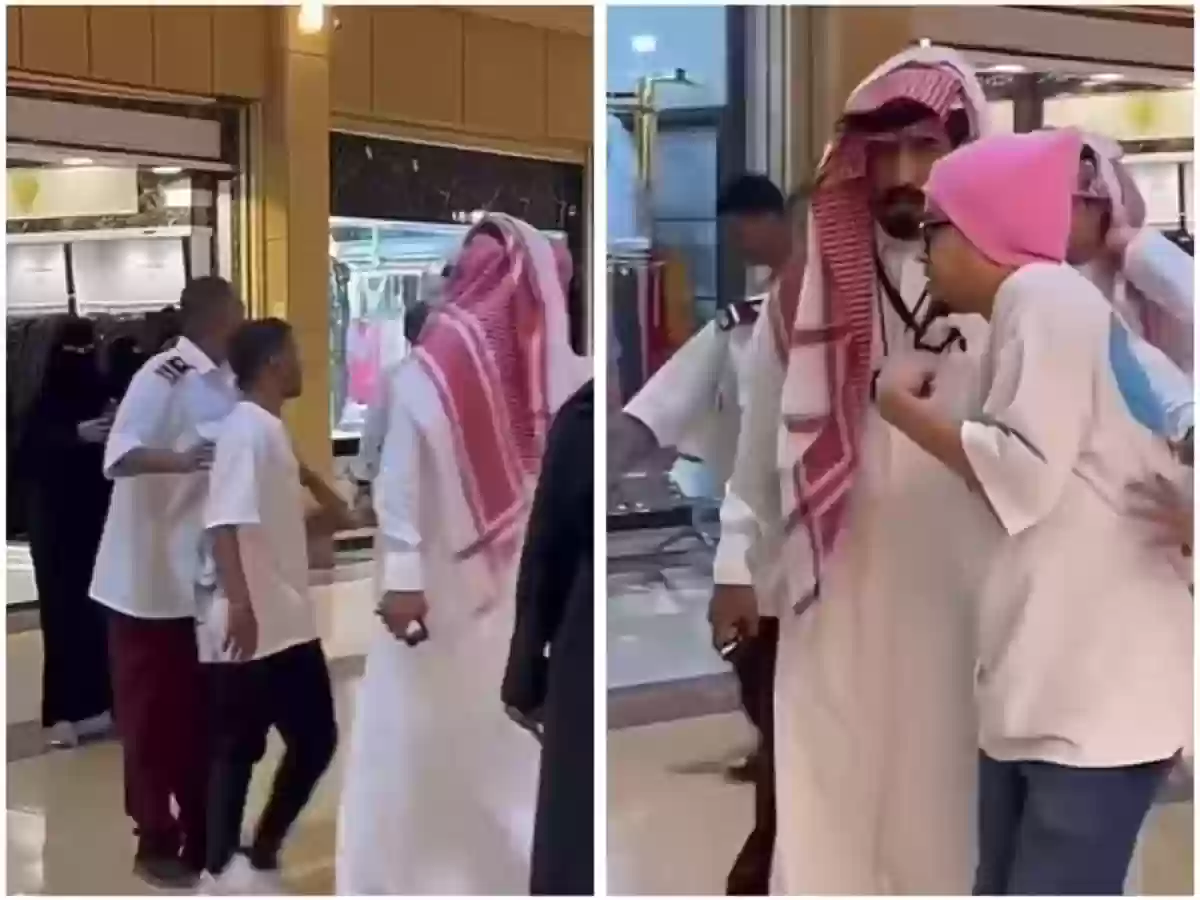 مسوي زحمة والشارع فاضي!... حراسة أمنية حوله في المول