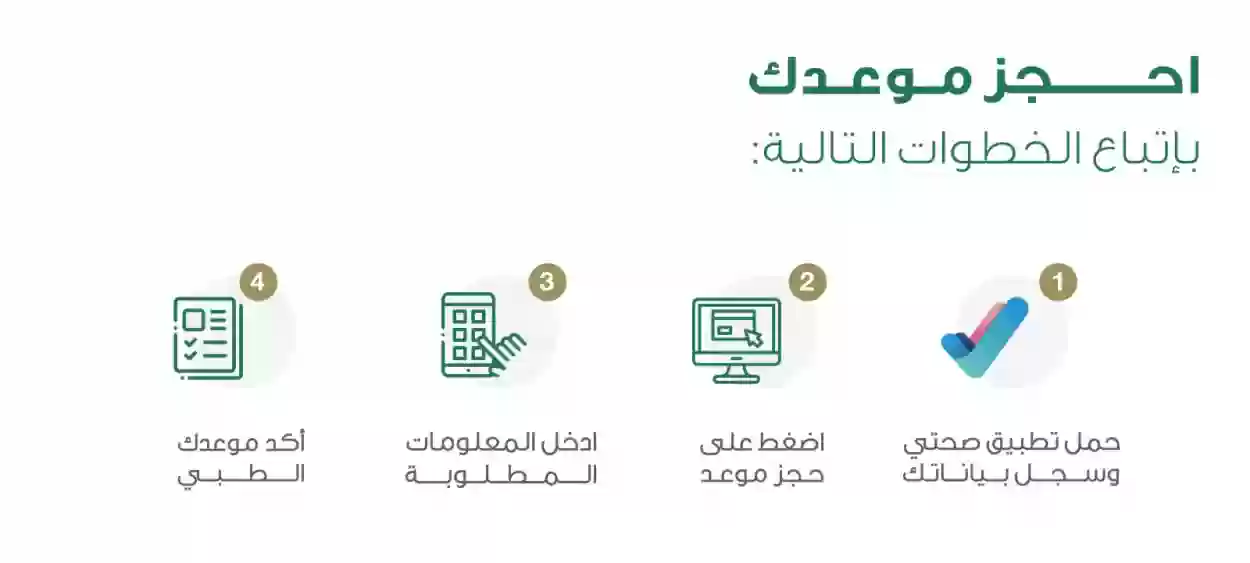 كيف اغير موعد في تطبيق صحتي؟ موعد صحتي