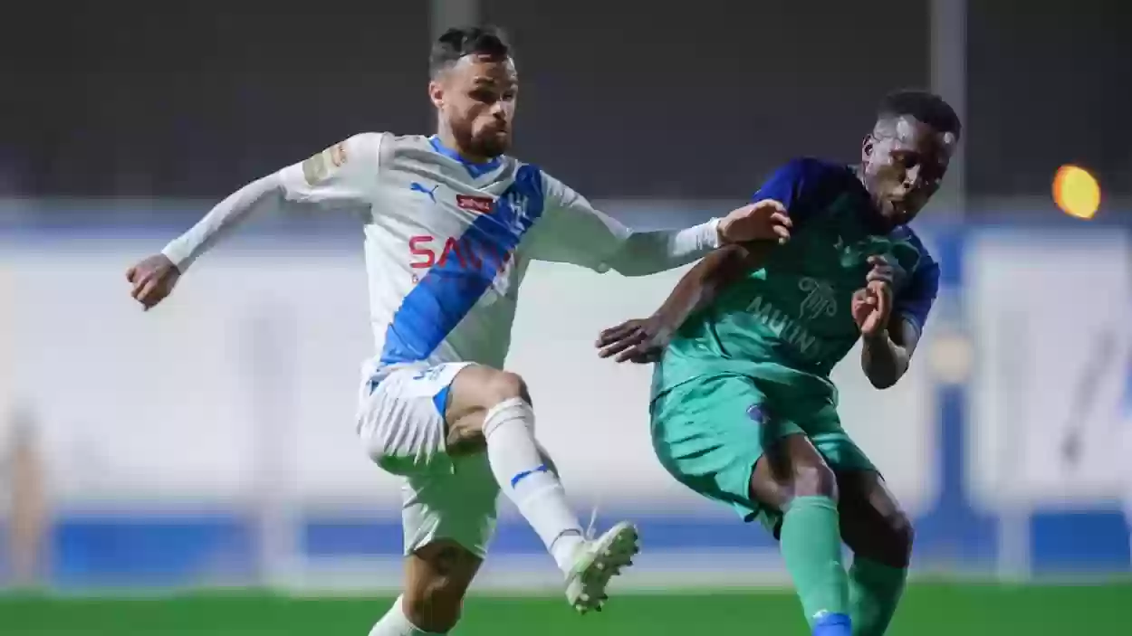 الهلال السعودي يفوز على الشعلة