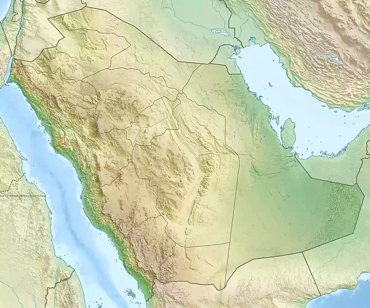 تضاريس المملكة العربية السعودية