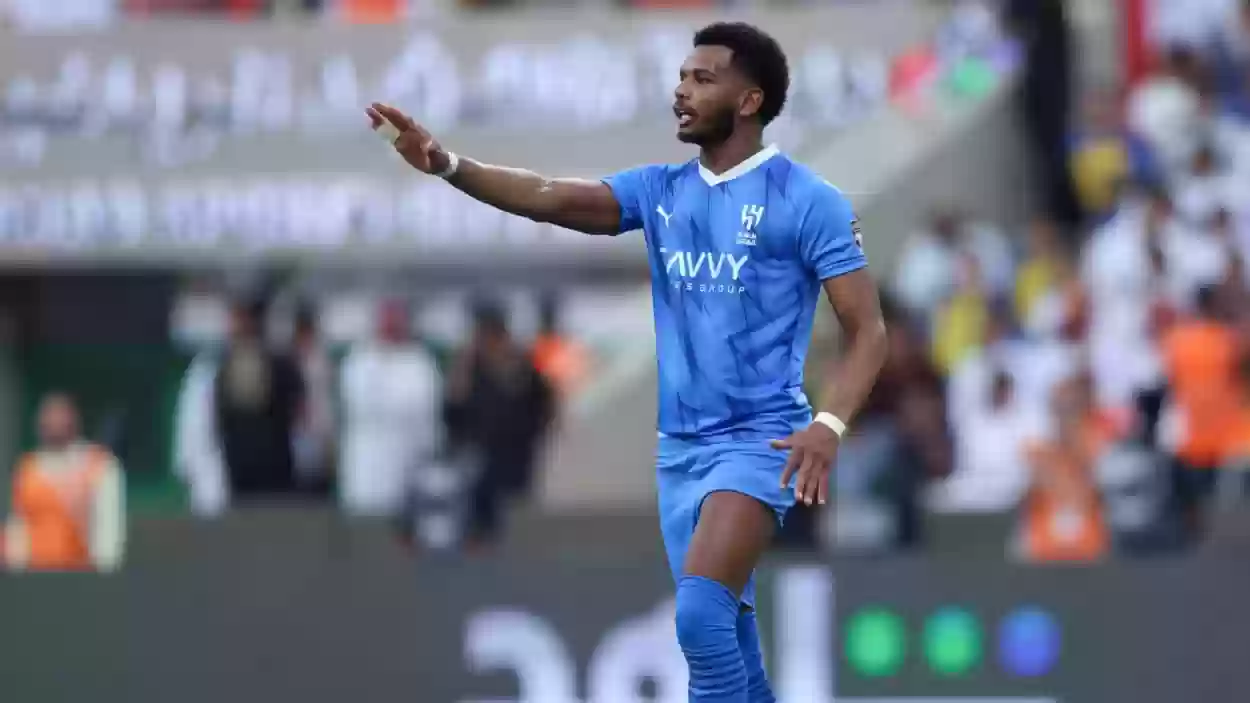 رد فعل مثير لنجم الهلال 